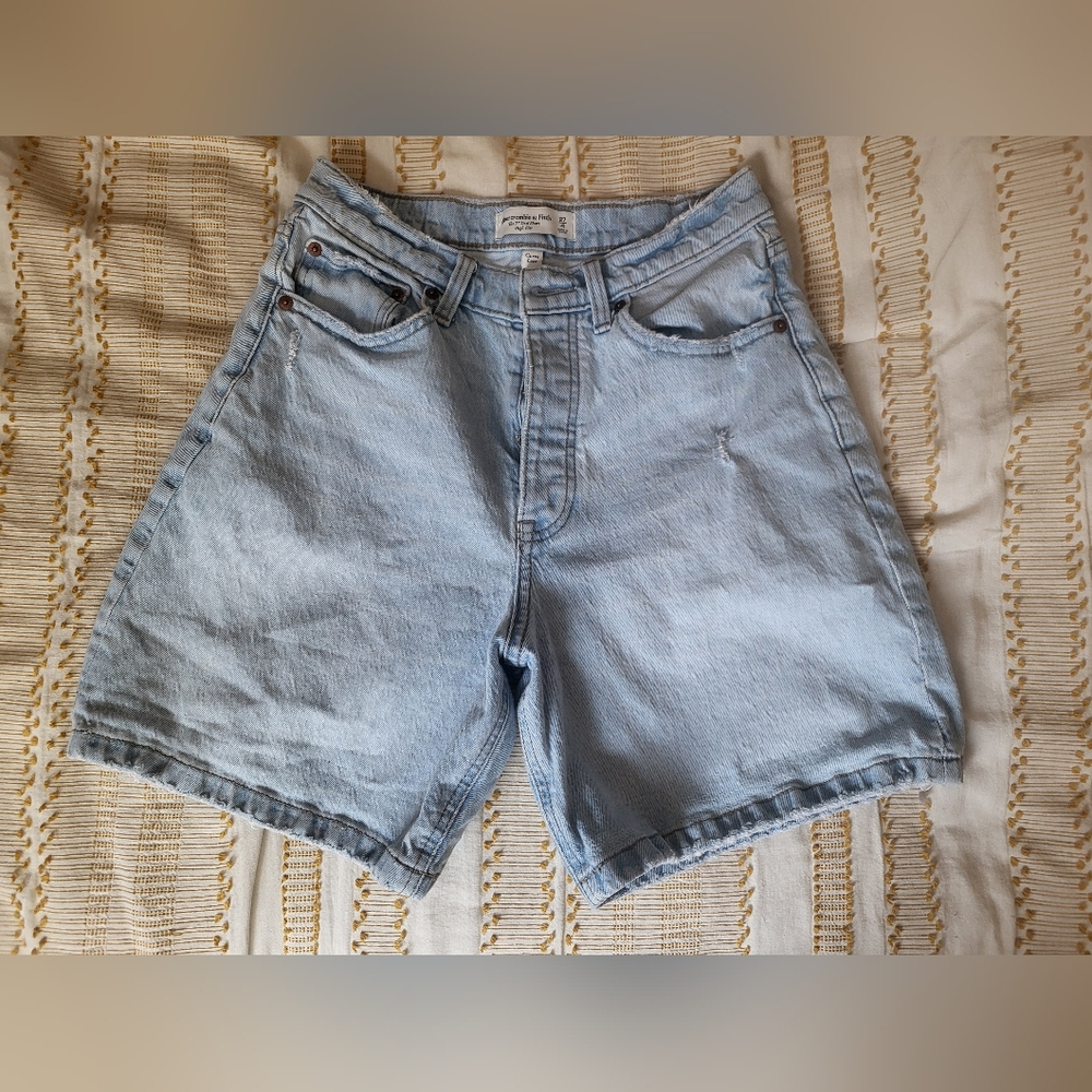 Abercrombie High Rise Dad Shorts